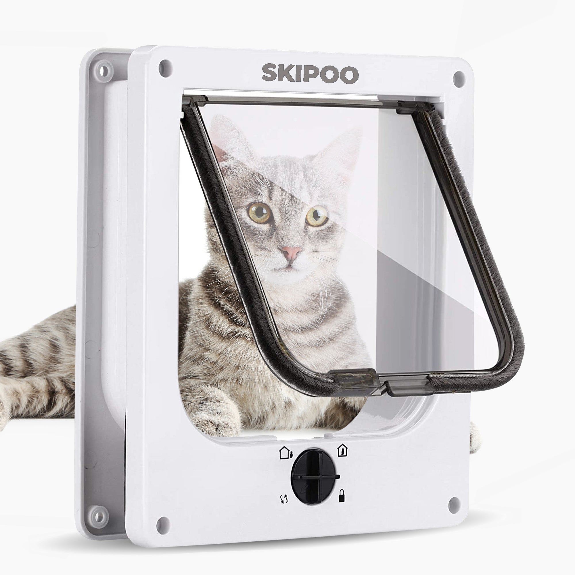 Skipoo Kattenluik met Geïntegreerde Tunnel